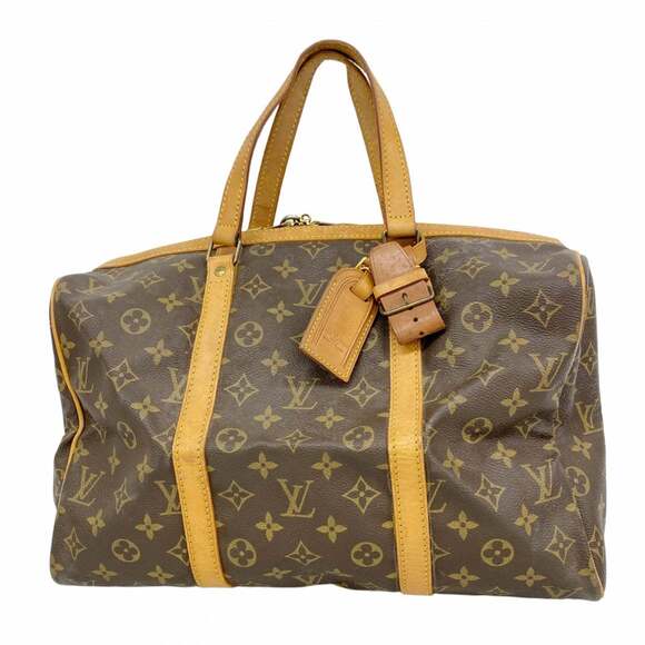 LOUIS VUITTON Brown Monogram Boston Bag